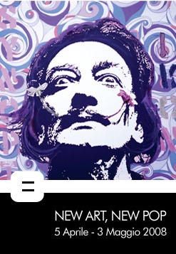 locandina mostra "New Art, New Pop"