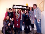 Ziguline Poster Edition opening at Mondo Bizzarro Gallery