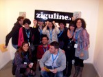 Ziguline Poster Edition opening at Mondo Bizzarro Gallery