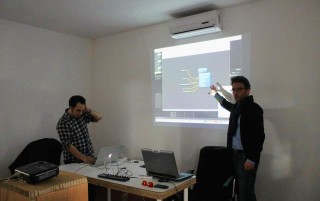 Donato Maniello e Luigi Console Workshop mapping