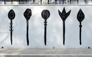 Wallpainting per “Garten”, Artkitchen, MIlano