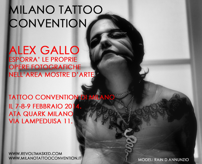 Alex Gallo goes Tattoo Convention of Milan