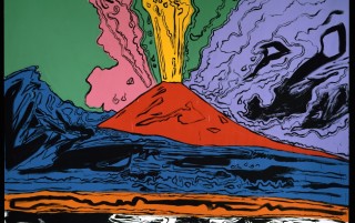Andy Warhol, Vesuvius 1985 acrilico e inchiostro serigrafico su tela 230 x 300 cm Museo Nazionale di Capodimonte, Napoli ©The Andy Warhol Foundation for the visual Arts inc. by SIAE 2014
