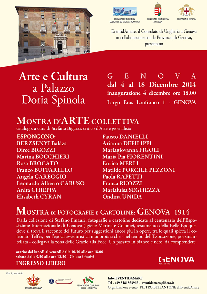 Dicembre, arte e musica a Palazzo Doria Spinola
