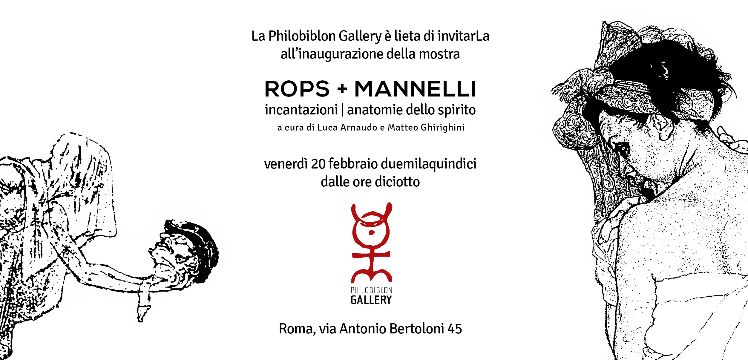 Félicien Rops, Riccardo Mannelli | Incantazioni – Anatomie dello spirito