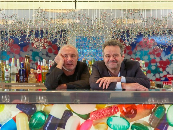 Damien Hirst e Mark Hix