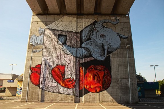 Ericailcane + Bastardilla,Camposanto di Modena 2013