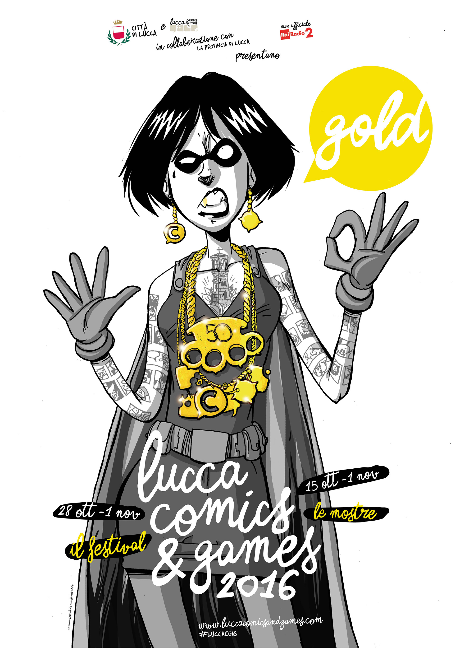 Lucca Comics&Games 2016 | Gold