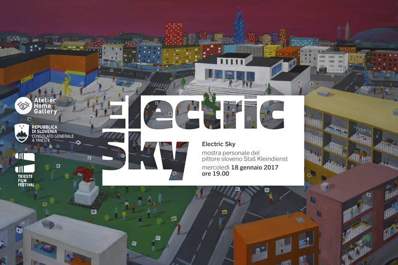 Electric Sky – Mostra personale di Staš Kleindienst