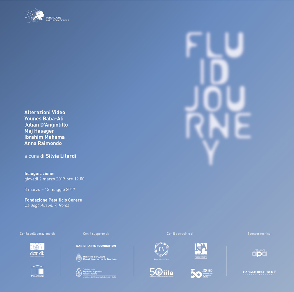 Fluid Journey, mostra collettiva alla Fondazione Pastificio Cerere