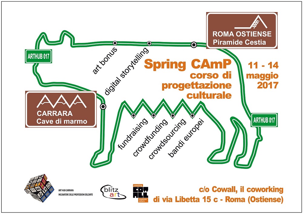 Spring Camp | Progettazione culturale al Cowall di Roma