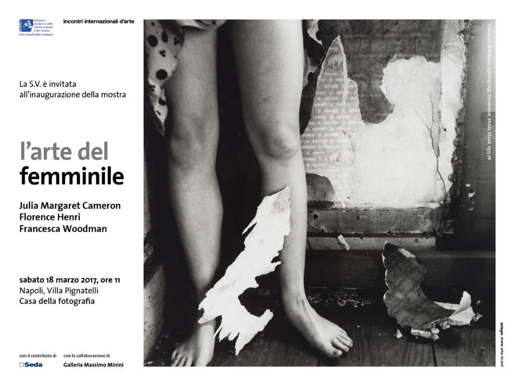 L’arte del femminile Julia Margaret Cameron – Florence Henri – Francesca Woodman