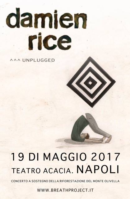 Damien Rice in concerto a Napoli per Breath Project